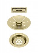 Отводная арматура Blanco InFino® с переливом сатиновое золото 203476