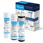 Комплект картриджей Ecosoft для тройного фильтра CMV3ECO