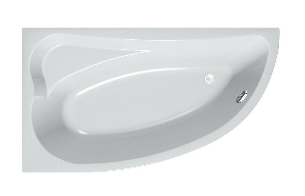 Ванна акрилова Kolpa San Calando-D 150х85 см/О з комбінованою (повітря+вода) масажною системою та панеллю білий 576820