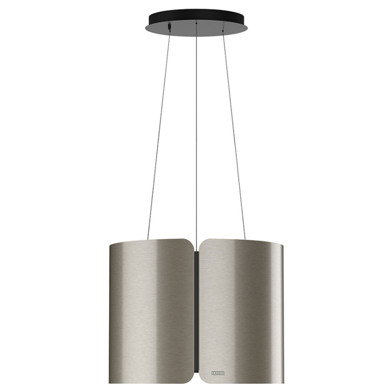 Вытяжка для кухни островная Franke Smart Suspended Mercury FSMS F42 SS/BK MATT 42 см нержавеющая сталь 345.0654.870