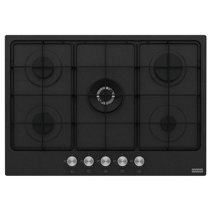 Газовая варочная поверхность Franke Smart FHSM 755 4G DC ON E эмаль оникс 106.0670.111