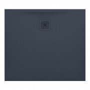 Душовий піддон Laufen Pro 80х90 см композитний матеріал Marbond антрацит H2149500780001