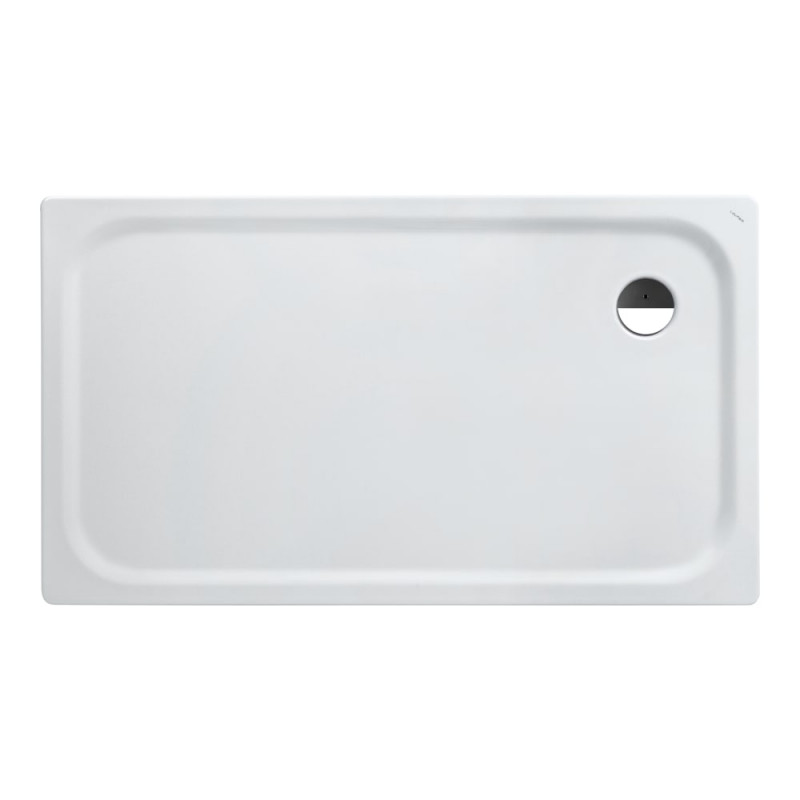 Душовий піддон Laufen Platina 80х140 см емальована сталь білий H2150060000401