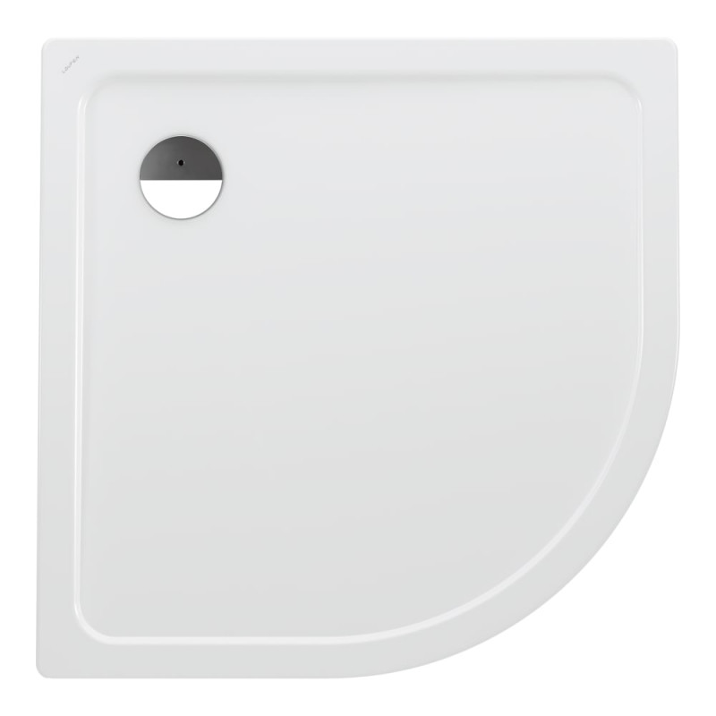 Душовий піддон Laufen Platina 90х90 см емальована сталь білий H2150080000401