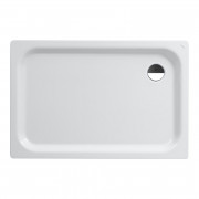 Душовий піддон Laufen Platina 80х120 см емальована сталь білий H2150150000401