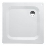 Душовий піддон Laufen Platina 100х100 см емальована сталь із покриттям Antislip білий H2150046000401