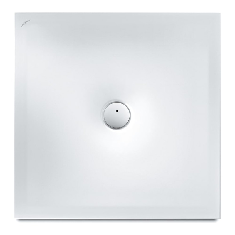 Душовий піддон Laufen Indura 100х100х2, 5 см емальована сталь білий матовий H2150727570401