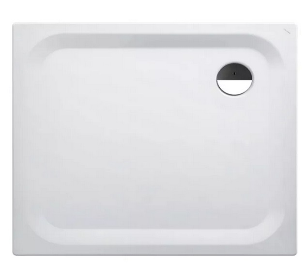 Душевой поддон Laufen Platina 80х100х6,5 см эмалированная сталь с покрытием Antislip белый H2150416000401