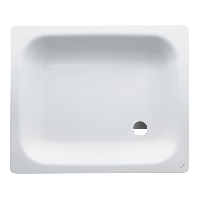 Душевой поддон Laufen Platina 75х90х15 см эмалированная сталь белый H2150230000401