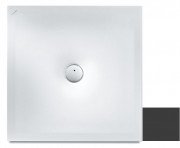 Душовий піддон Laufen Indura 100х100х2, 5 см емальована сталь з покриттям Antislip антрацит H2150726760401