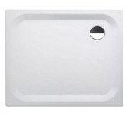 Душовий піддон Laufen Platina 80х100х2,5 см емальована сталь білий H2150400000401