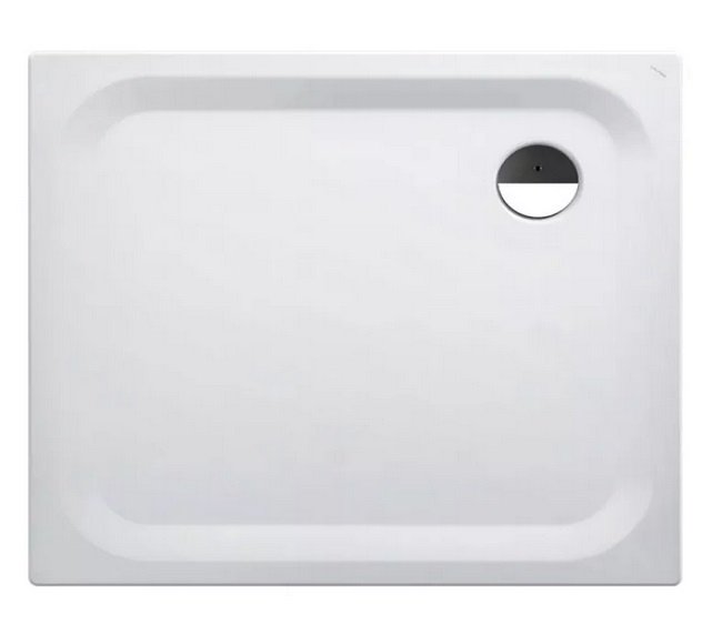 Душовий піддон Laufen Platina 80х100х6, 5 см емальована сталь з покриттям Antislip білий H2150416000401
