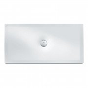 Душевой поддон Laufen Indura 80х140х2,5 см эмалированная сталь с покрытием Antislip белый H2150766000401