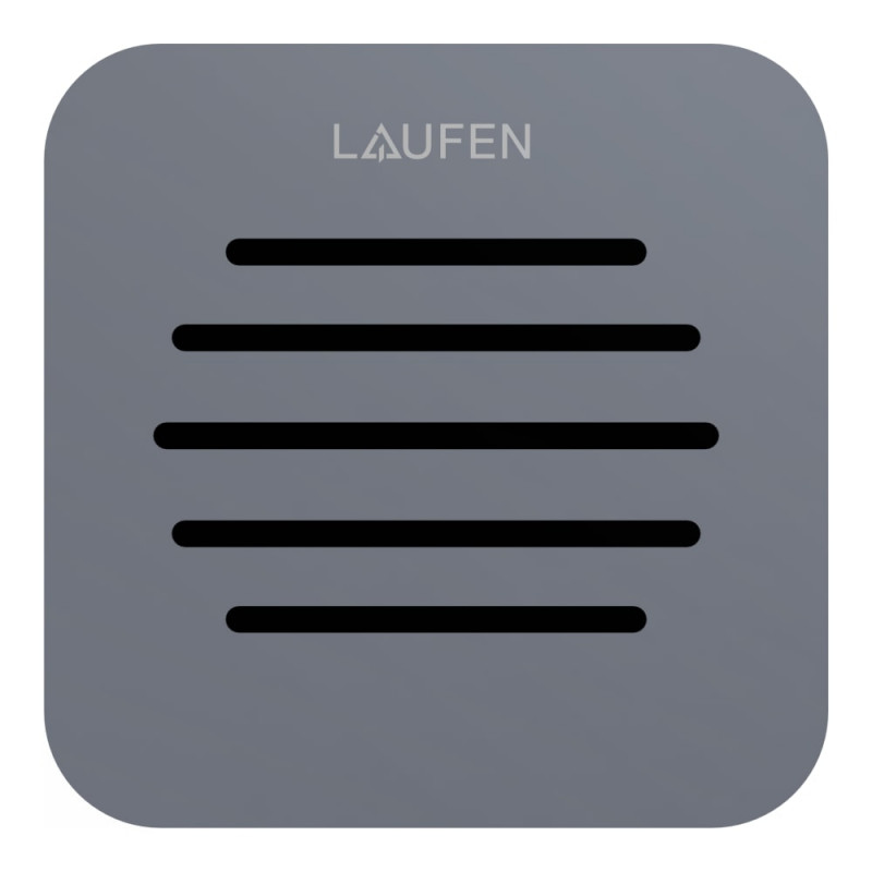 Крышка сифона для душевого поддона Laufen Pro нержавеющая сталь антрацит H2919510780001