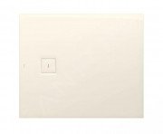 Душовий піддон Laufen Solutions 100х120 см композитний матеріал Marbond пісочний H2164420350001