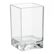 Стакан для зубных щеток Laufen Kartell Boxy пластик прозрачный H3823300840001