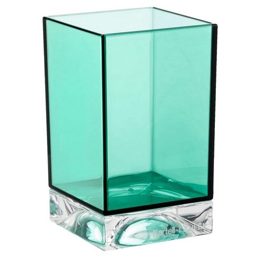 Стакан для зубных щеток Laufen Kartell Boxy пластик изумрудно-зеленый H3823300920001