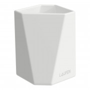 Стакан для зубных щеток Laufen Home Collection TRIO Cup керамика белый H8777740000001