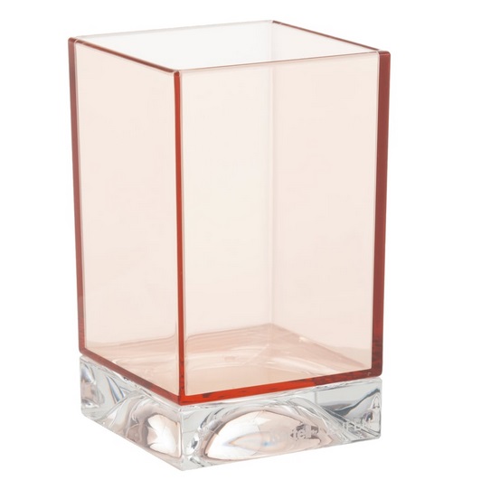 Стакан для зубных щеток Laufen Kartell Boxy пластик розовый H3823300930001