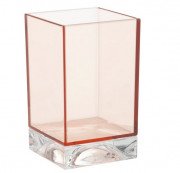 Склянка для зубних щіток Laufen Kartell Boxy пластик рожевий H3823300930001