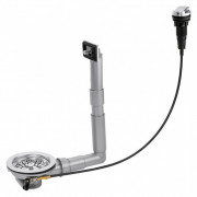 Вентиль-эксцентрик  Franke 3½'' с переливом для кухонных моек из нержавеющей стали 0330565