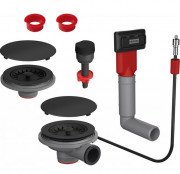 Сливная арматура Franke Color Line для кухонной мойки MRG 120/160 пластик черный матовый 112.0658.485