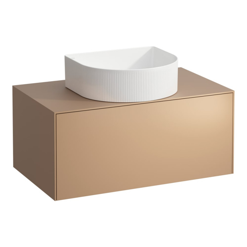 Тумба под раковину Laufen Sonar 80 см с отверстием в центре МДФ/ДСП медь H4054110340411