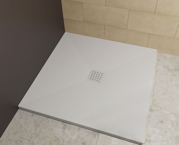 Душевой поддон Kolpa San Lavolta 90х90 см/О с панелью Kerrock белый 551280