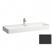 Раковина для ванной Laufen Val 120х42 см с 1 отверстием керамика графит матовый H8102897581041