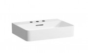 Раковина для ванной Laufen Val 55х42 см с 3 отверстиями под смеситель керамика белый матовый H8102827571081