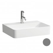 Раковина для ванной Laufen Val 65х42 см с 1 отверстием керамика графит матовый H8102847581111