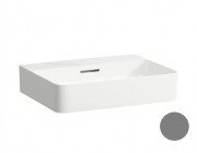 Раковина для ванной Laufen Val 65х42 см без отверстий под смеситель керамика графит матовый H8102847581091