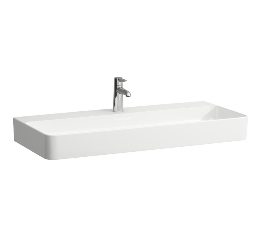 Раковина для ванной Laufen Val 120х42 см с 1 отверстием керамика белый H8102890001111