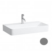 Раковина для ванной Laufen Val 75х42 см с 1 отверстием керамика графит матовый H8102857581111