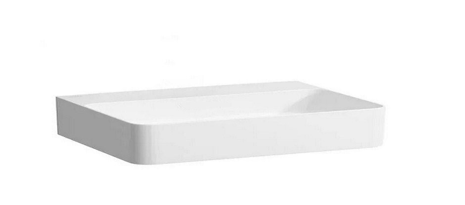 Раковина для ванной Laufen Val 95х42 см без отверстий под смеситель керамика белый с покрытием LCC H8102874001121