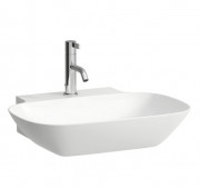 Раковина для ванной Laufen Ino 56х45 см с 1 отверстием под смеситель керамика белый матовый H8103027571111