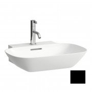 Раковина для ванной Laufen Ino 56х45 см с 1 отверстием под смеситель керамика черный матовый H8103027161041