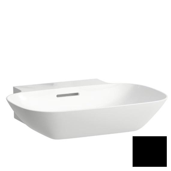 Раковина для ванної Laufen Ino 56х45 см без отворів під змішувач кераміка чорний матовий H8103027161091