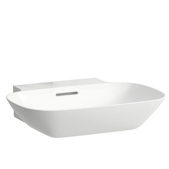 Раковина для ванной Laufen Ino 56х45 см без отверстий под смеситель керамика белый матовый H8103027571091