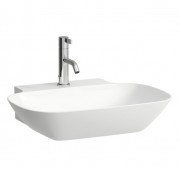 Раковина для ванної Laufen Ino 56х45 см з 1 отвором під змішувач кераміка білий матовий H8103027571111