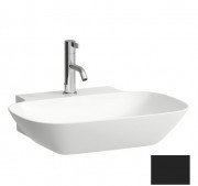 Раковина для ванной Laufen Ino 56х45 см с 1 отверстием под смеситель керамика графит матовый H8103027581111