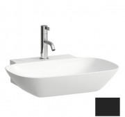 Раковина для ванної Laufen Ino 56х45 см з 1 отвором під змішувач кераміка графіт матовий H8103027581111