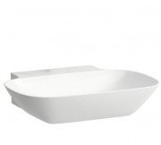 Раковина для ванної Laufen Ino 56х45 см без отворів під змішувач кераміка білий з покриттям LCC H8103024001121