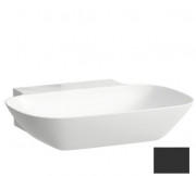 Раковина для ванної Laufen Ino 56х45 см без отворів під змішувач кераміка графіт матовий H8103027581121