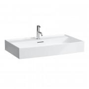 Раковина для ванной Laufen Kartell 80х46 см с 1 отверстием под смеситель керамика белый с покрытием LCC H8103364001041