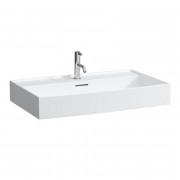 Раковина для ванної Laufen Kartell 80х46 см з 1 отвором під змішувач кераміка білий матовий H8103367571041