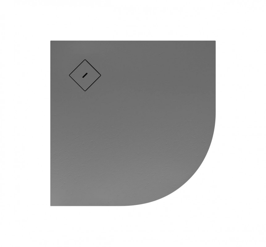 Душовий піддон Kolpa San Moonwalk 90х90 см литий мармур антрацит 922880