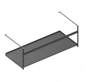 Консоль для раковини Catalano New Premium 95х43 см чорний матовий 5ST100GRNS