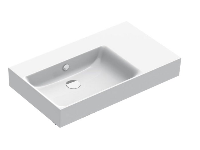 Раковина для ванной Catalano New Premium 80x47 см левая белый глянцевый 180SVPN00