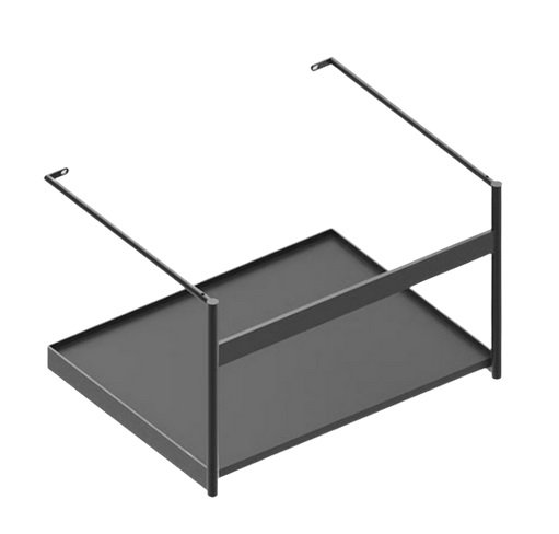 Консоль для раковины Catalano New Premium 55х43 см черный матовый 5ST60GRNS